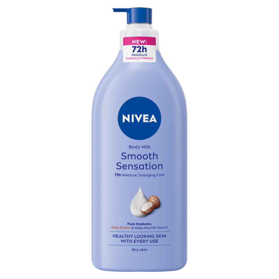 NIVEA Smooth Sensation Krémové telové mlieko 625 ml