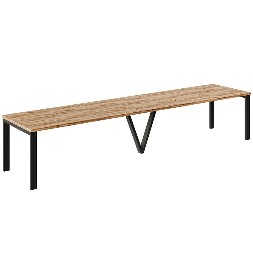 Rozkladací stôl 130-405 cm Titan dub craft