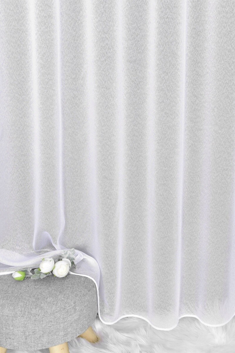 Záclona, Dreher s olovkom, biela 105 cm