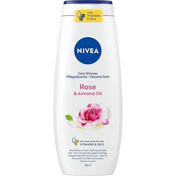 Nivea Roses & Almond Oil  sprchový gél 750ml