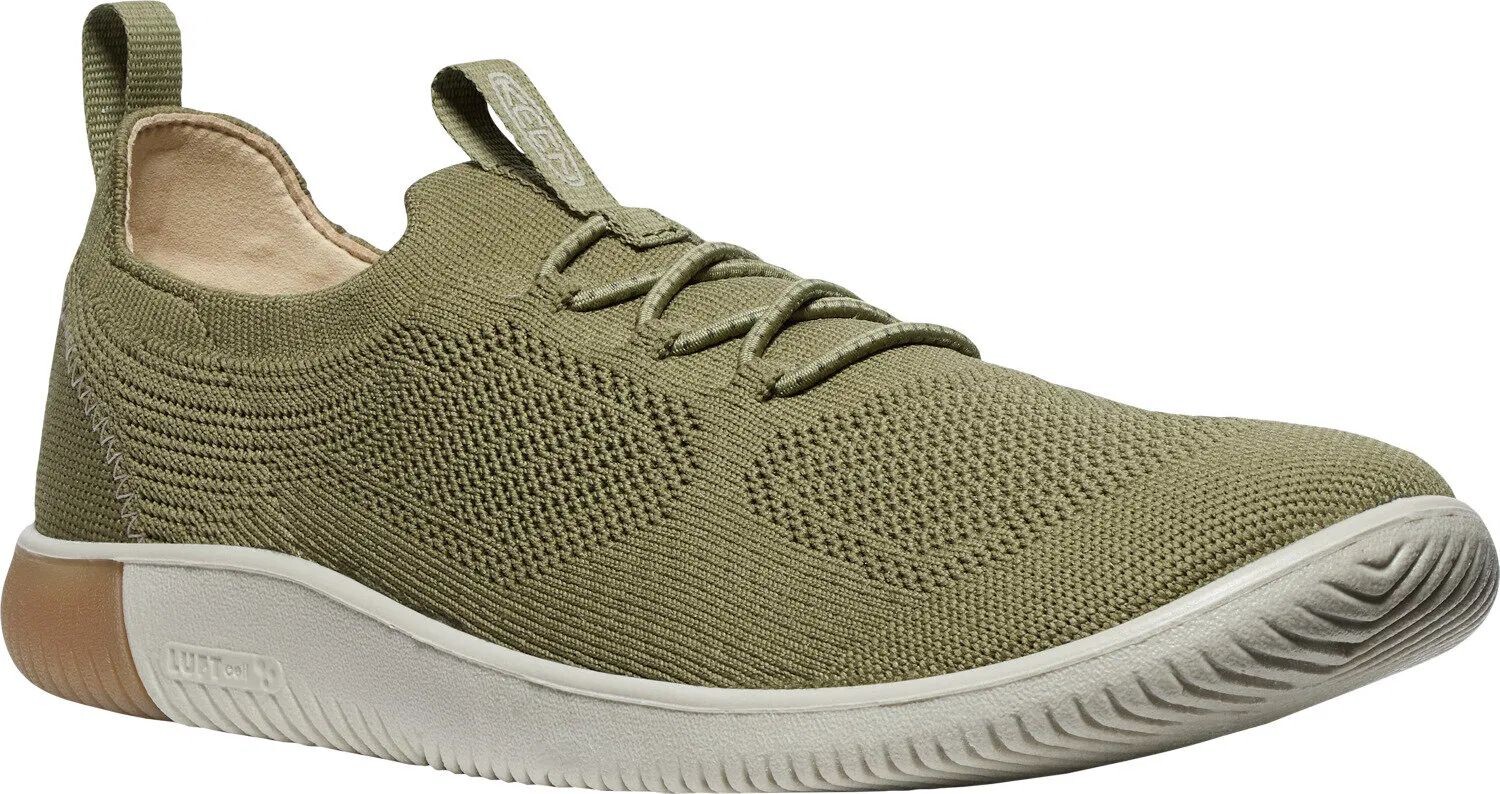 Keen KNX KNIT LACE MEN martini olive/plaza taupe Veľkosť: 41