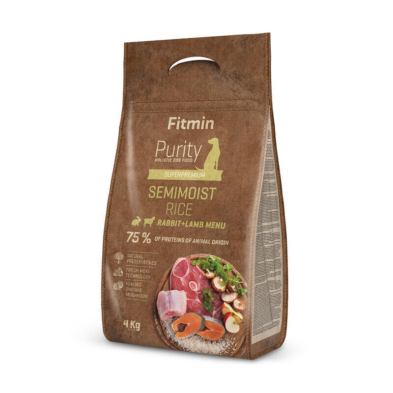 Fitmin dog Purity Rice Semimoist Rabbit&Lamb