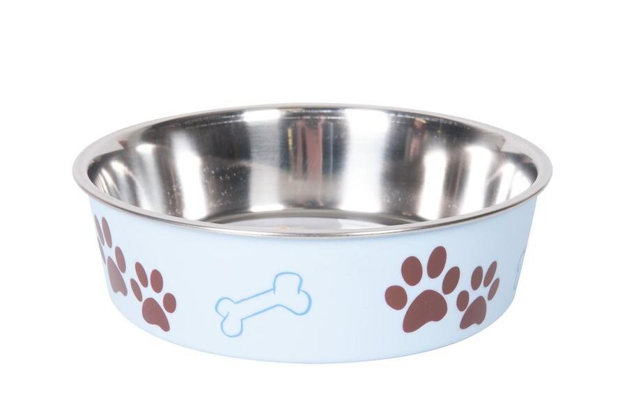 Miska nerezová s plastovým opláštěním modrá 23cm 2,2l