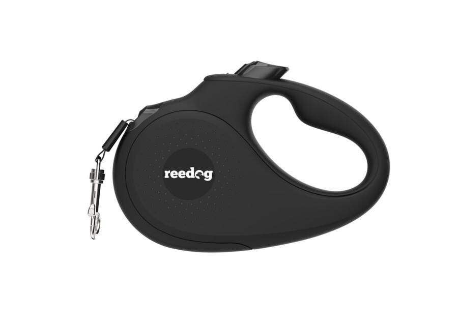 Reedog Senza Basic samonavíjecí vodítko L 50kg / 5m páska / černé