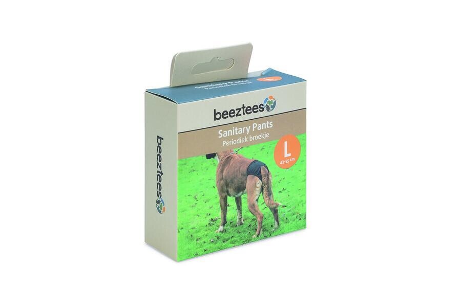 Beeztees Nylonové hárací kalhotky Černá