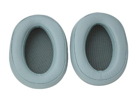 Náhradné náušníky pre slúchadlá Sony MDR-100ABN, WH-H900N - Mätovo zelené, kožené