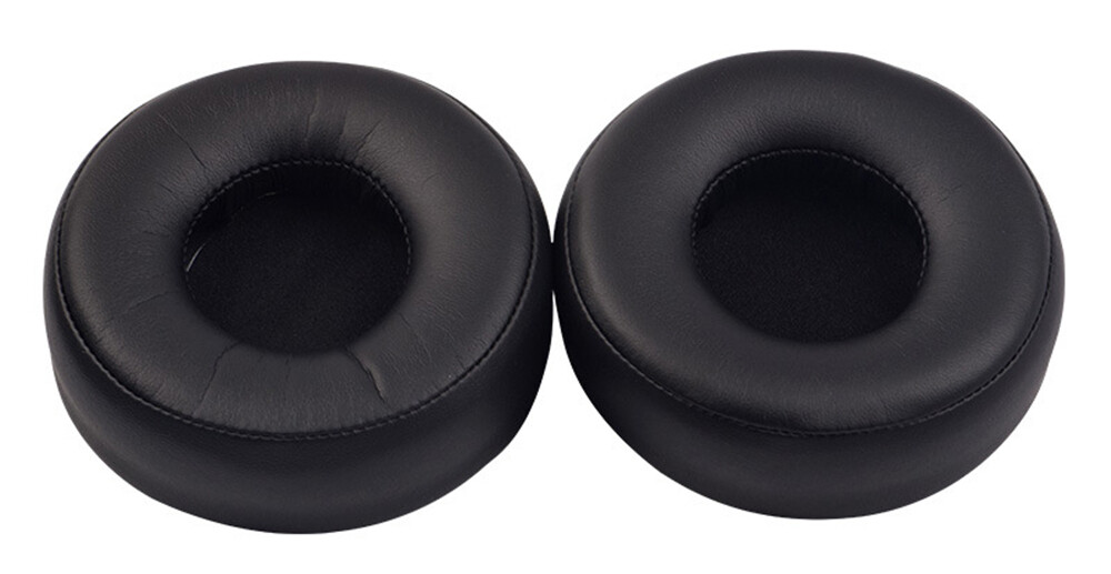 Náhradné náušníky pre slúchadlá Steelseries Siberia 650 - Čierné, kožené