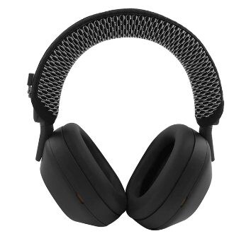 Hlavový most na slúchadlá Sony WH-1000XM5 - Bielo čierny, látkový