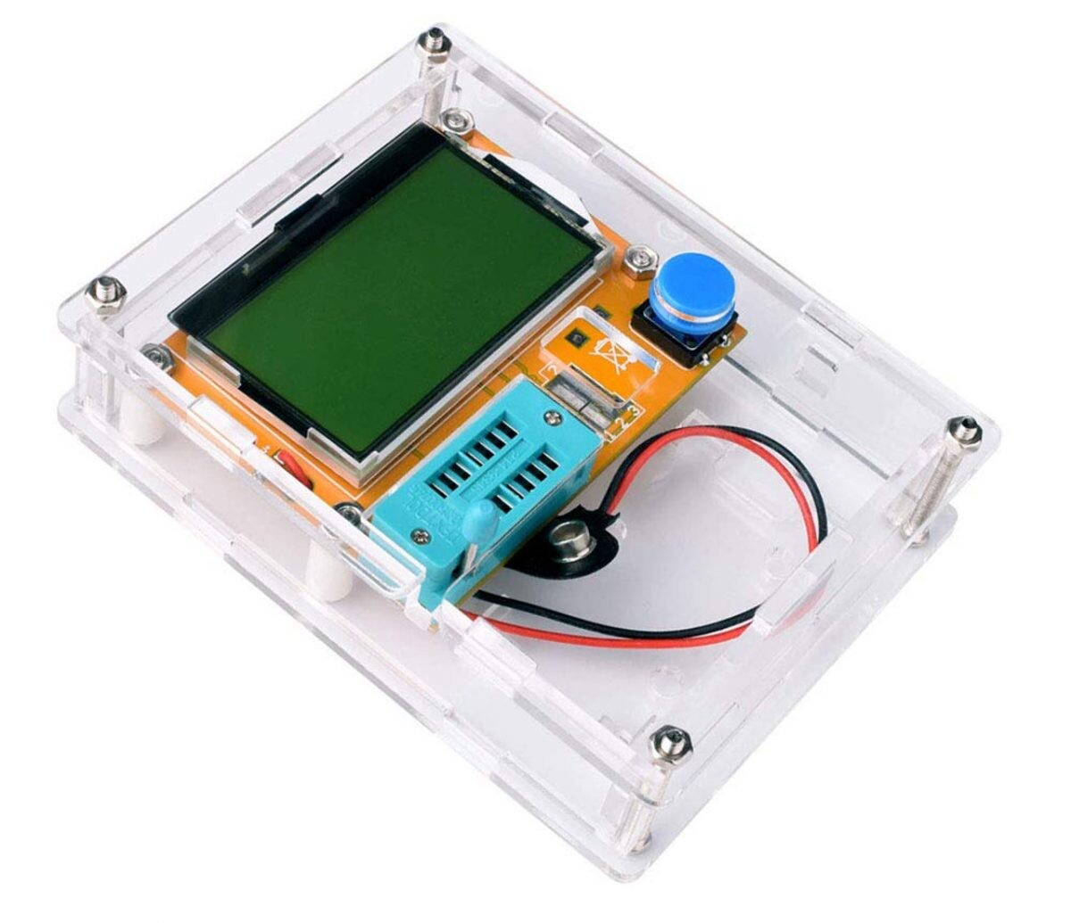 Akrylová krabička pre tester LCR-T4