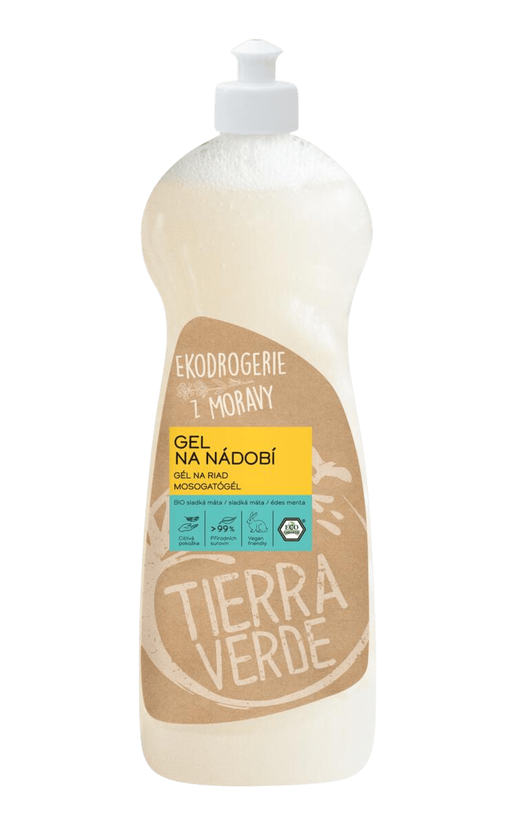 TIERRA VERDE Gél na riad – BIO sladká mäta 1 l