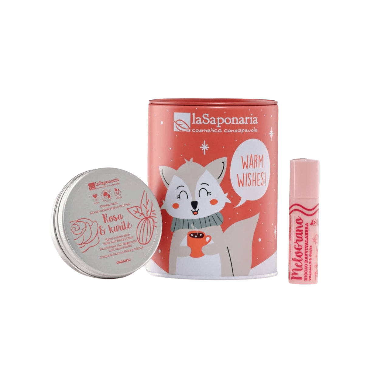 LASAPONARIA Darčeková kozmetická sada Pokladnička - Polárna líška