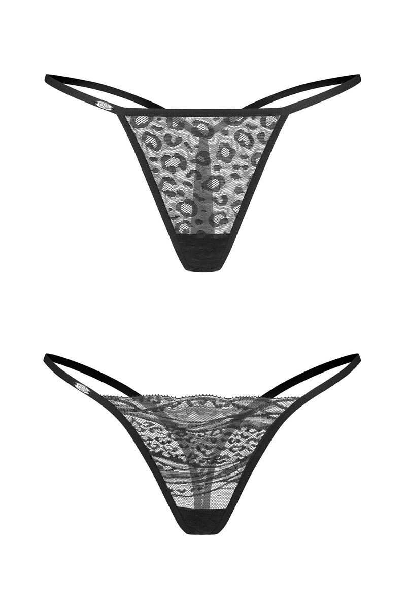 Čierne tango nohavičky Clara - dvojbalenie