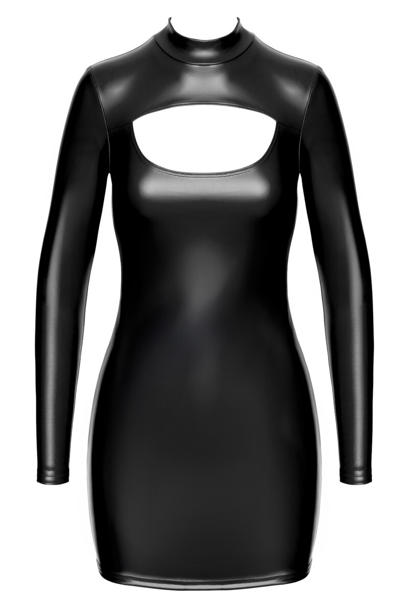 Čierne šaty Vixen Cut-Out