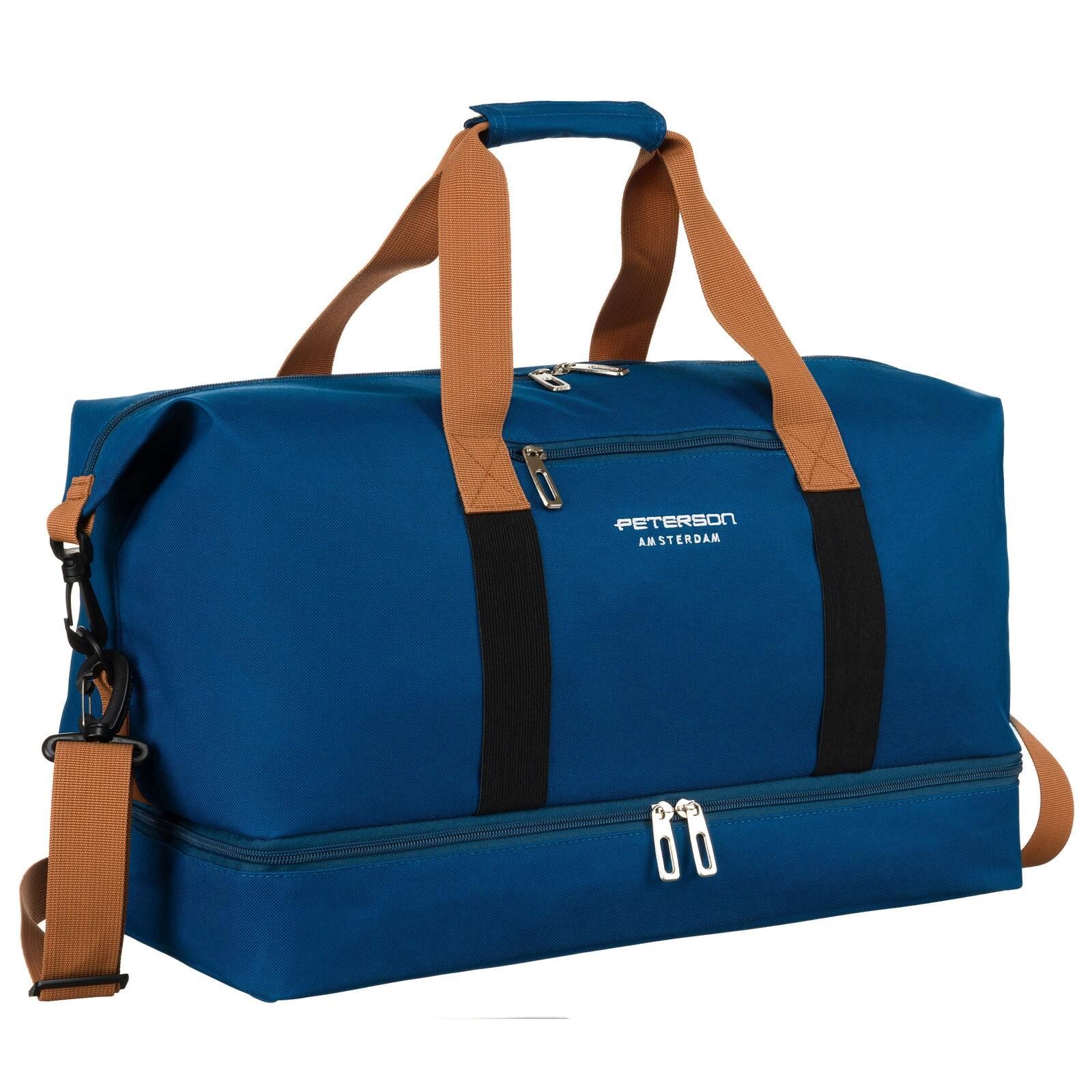 Víkendová taška s oddelenou vodeodolnou komorou na obuv