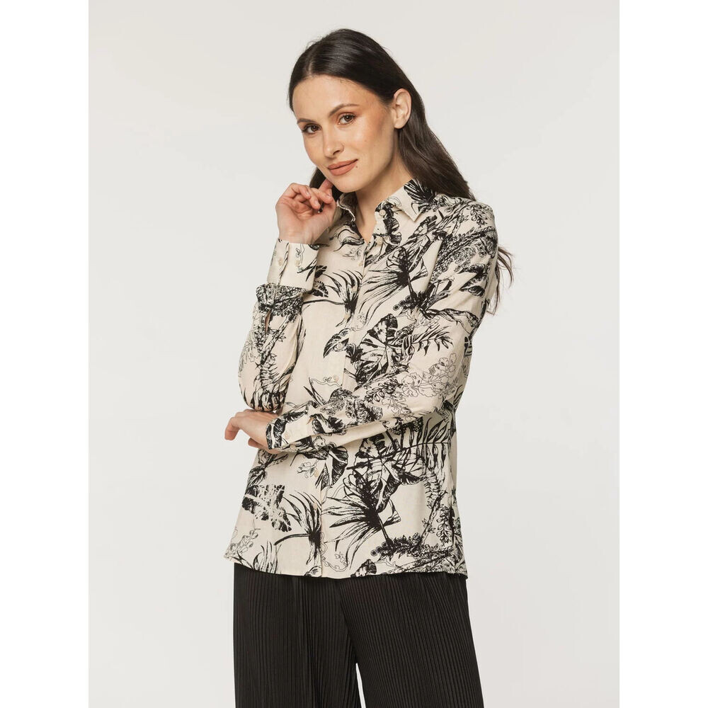 Dámska Košeľa s dlhým rukávom Willsoor Vzor 18104