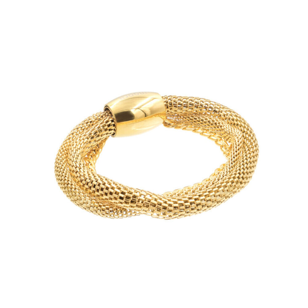 Retiazkový náramok z pozlátenej chirurgickej ocele 18963