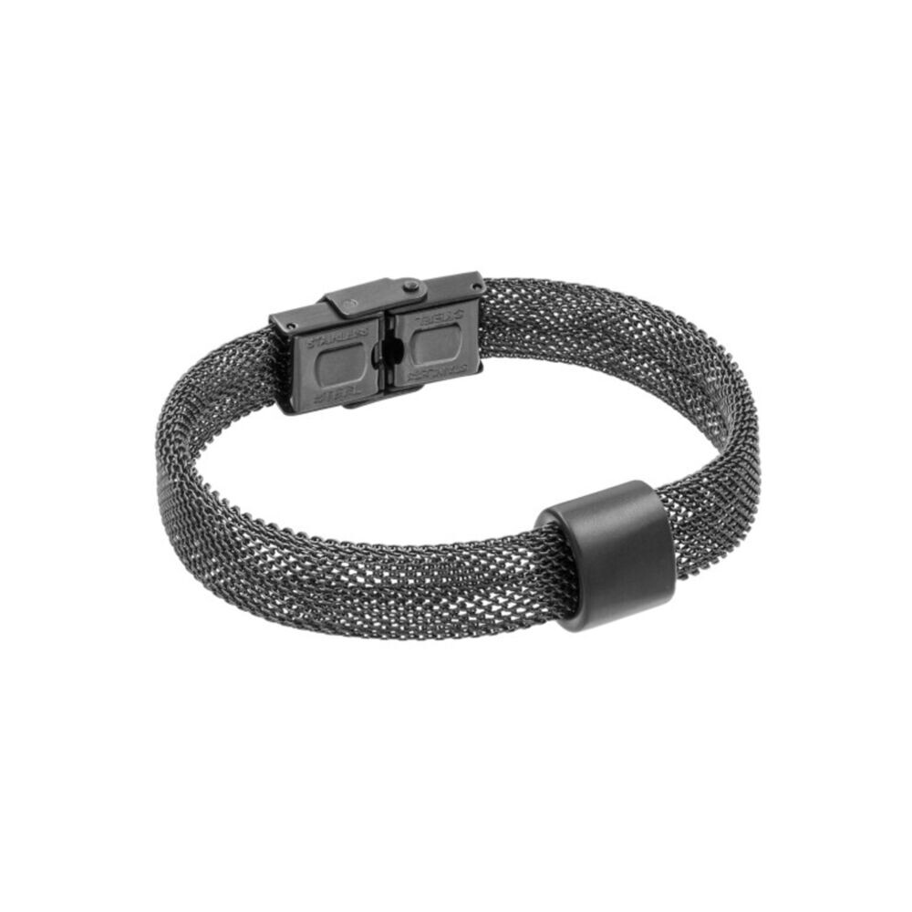 Choker náhrdelník čierny z chirurgickej ocele 18970