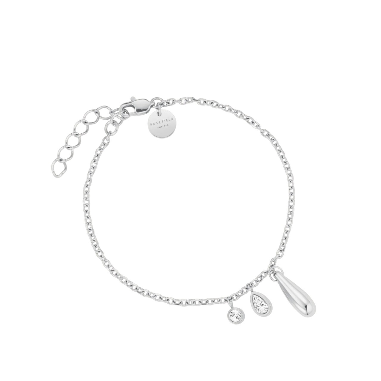 Rosefield Módny oceľový náramok s príveskami JBBCS-J1212