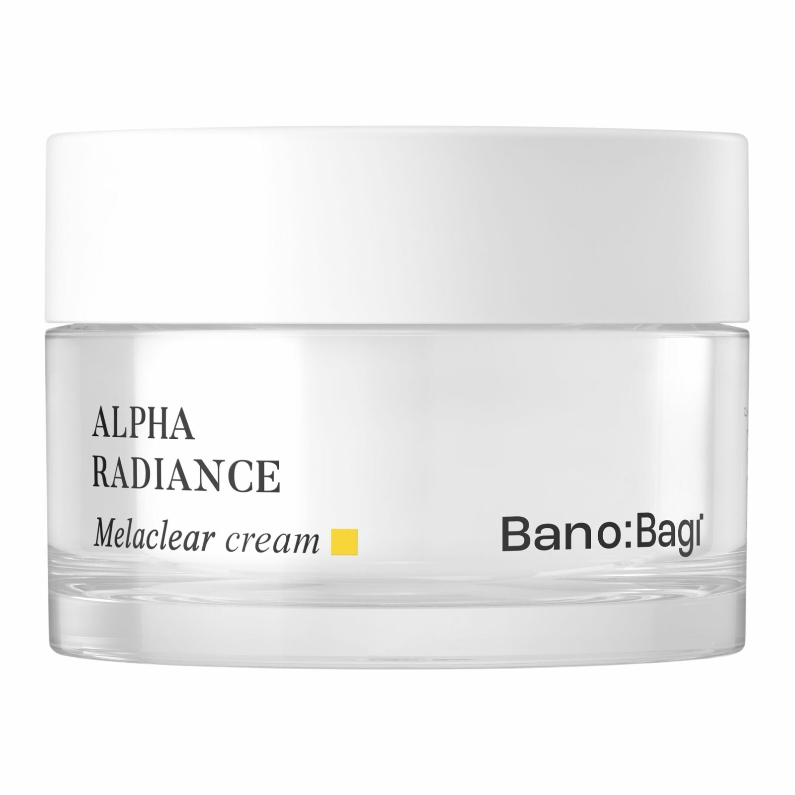 BANOBAGI Rozjasňujúci pleťový krém proti pigmentovým škvrnám Alpha Radiance (Melaclear Cream) 50 ml