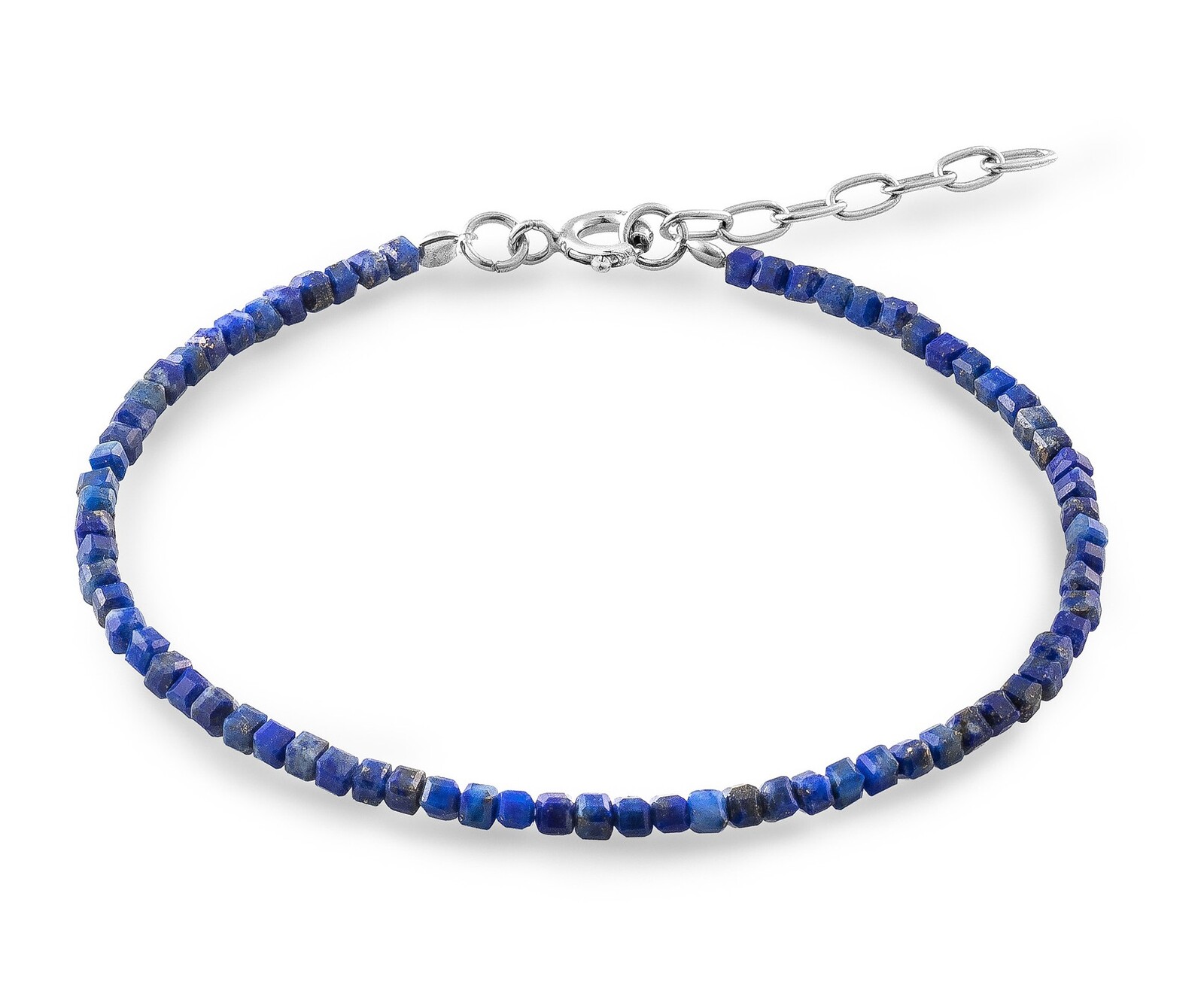AGAIN Jewelry Minerálny náramok z lapis lazuli AJKNR015