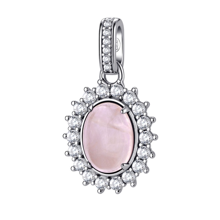 Brosway Očarujúce strieborný prívesok Fancy Vibrant Pink FVP121