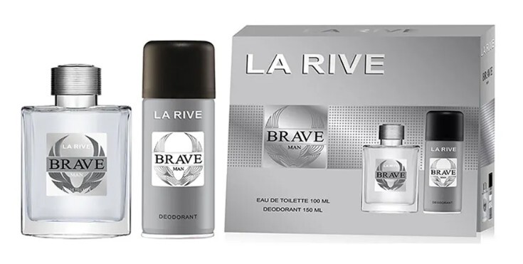 La Rive Brave Man - EDT 100 ml + dezodorant v spreji 150 ml