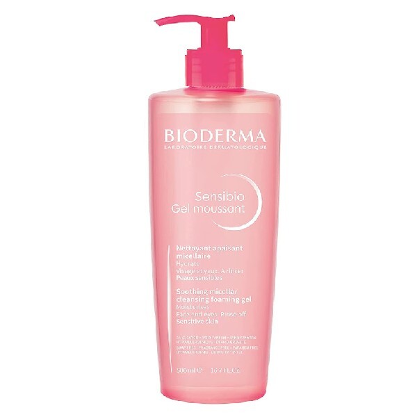 Bioderma Čistiaci penivý gél pre citlivú pleť Sensibio Gel Moussant (Mild Cleansing Foaming Gel) 100 ml