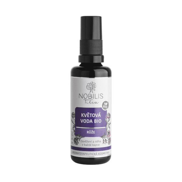 Nobilis Tilia Kvetová voda BIO Ruža 50 ml - sklo
