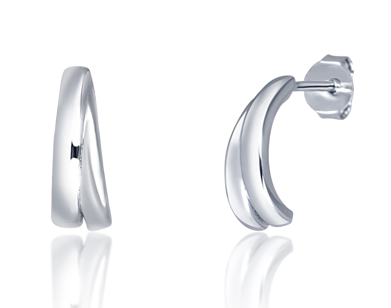 JVD Elegantné strieborné visiace náušnice SVLE0888XH20000