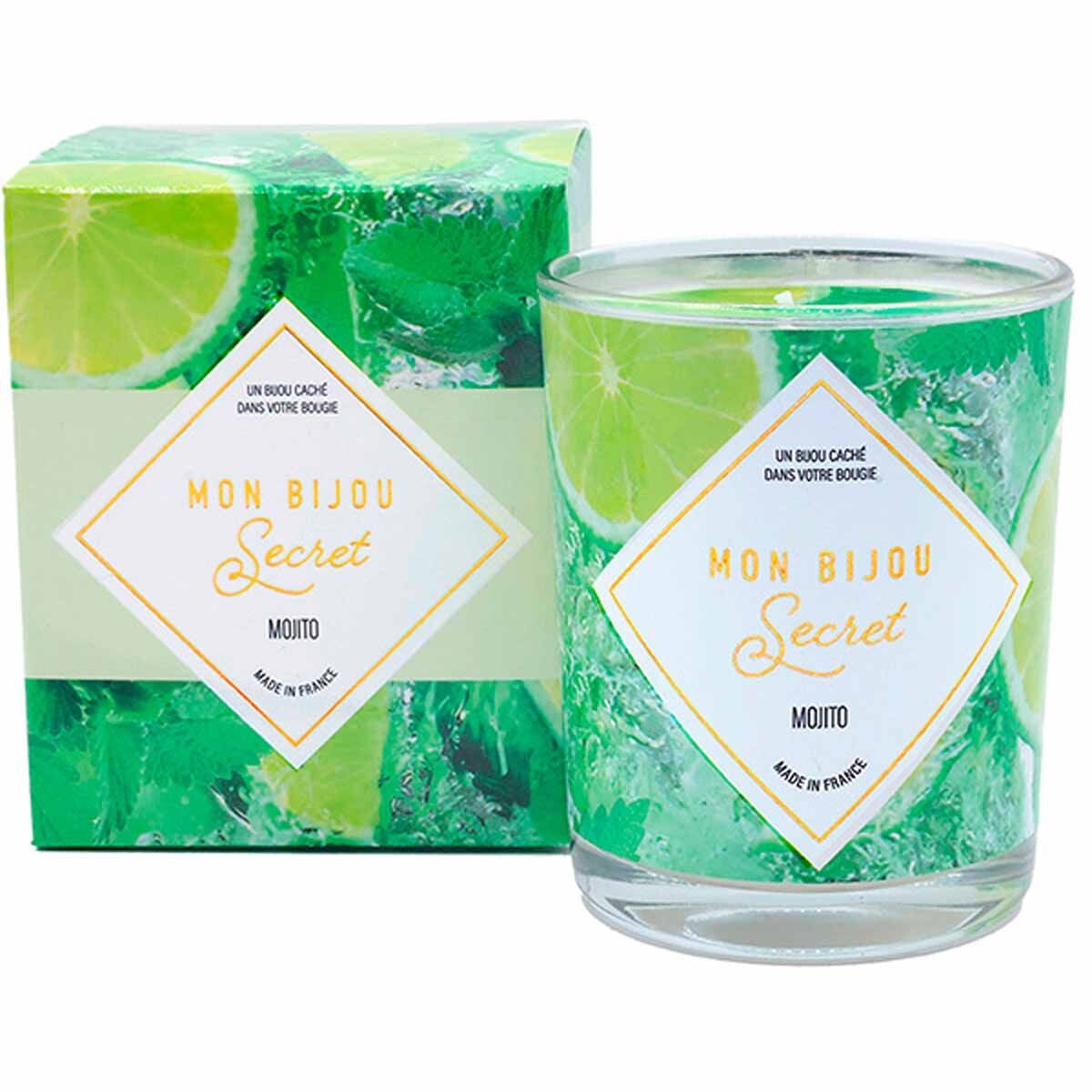 Troli Vonná sviečka 40h so šperkom Mojito CCOMO100