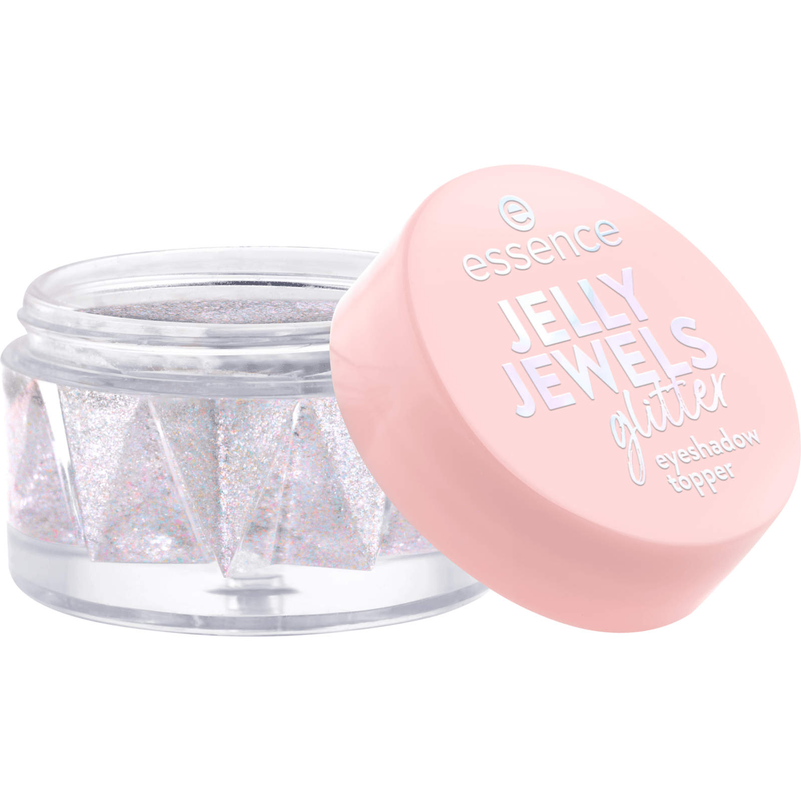 essence Trblietky na očné tiene Jelly Jewels Glitter (Eyeshadow Topper) 4,2 g 02 Celestial Shimmer