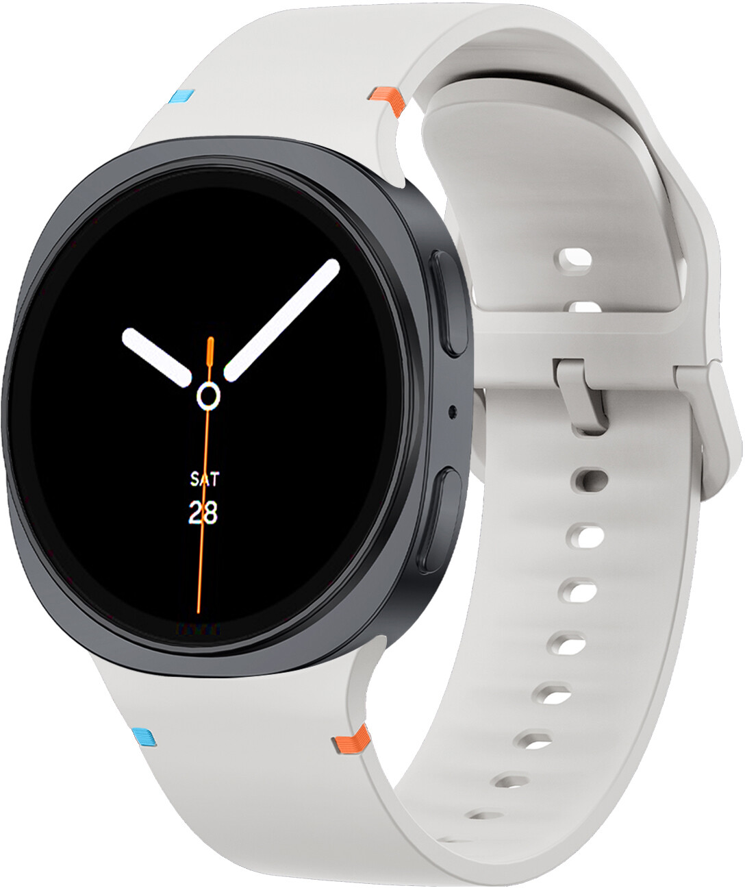 4wrist Silikonový řemínek pro Samsung Galaxy Watch8 - Bílý