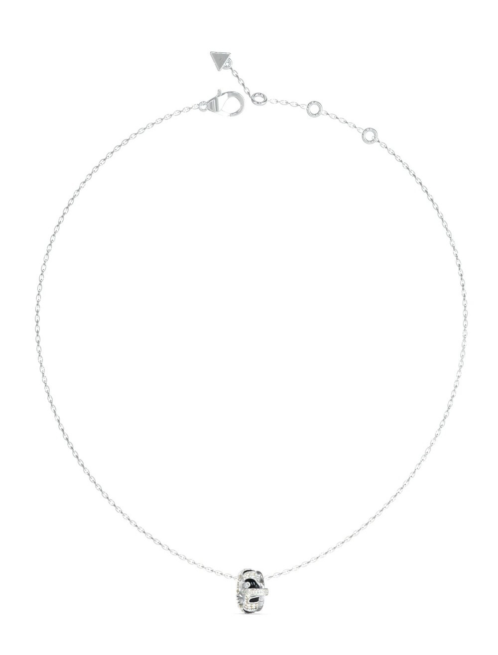 Guess Luxusný oceľový náhrdelník Fabulous me JUBN05191JWRHBKT/U