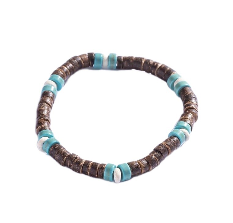 Marc Malone Korálkový náramok s tyrkysom MCGB5086