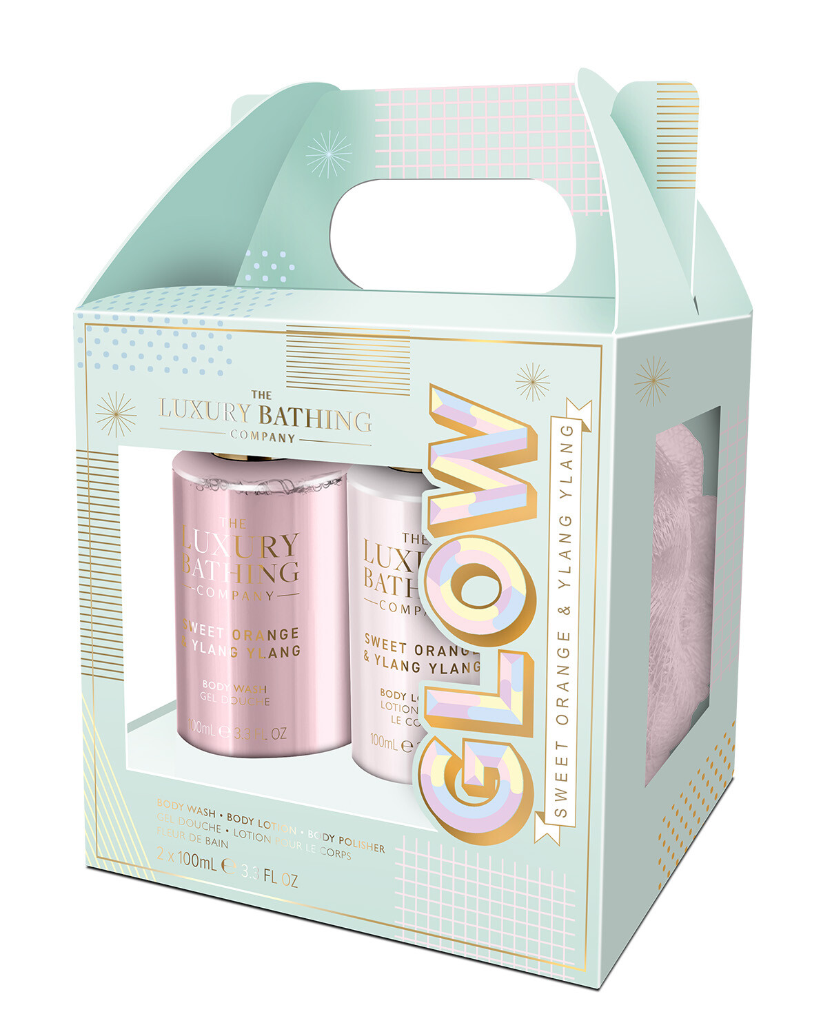 The Luxury Bathing Company Darčeková sada kúpeľovej starostlivosti Pomaranč & Ylang Ylang 3 ks