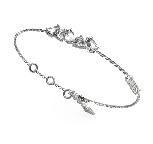 Guess Elegantný oceľový náramok so zirkónmi Wonderlights JUBB04405JWRH 21 cm