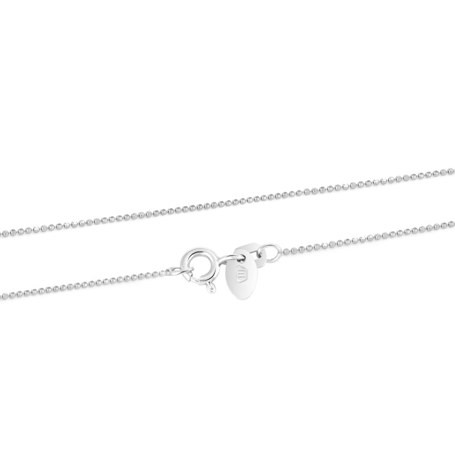 Beneto Exclusive Moderná guličková retiazka zo striebra AGS1431 CH 50 cm