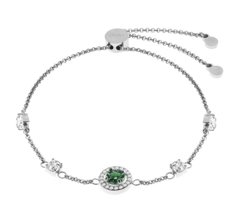 Liu Jo Elegantný oceľový náramok so zirkónmi Essential LJ2273