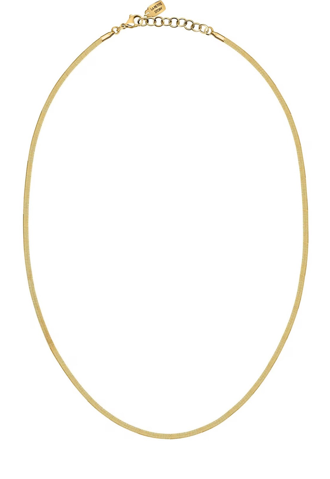 La Petite Story Elegantný pozlátený náhrdelník Hádok Friendship LPS10ARR116