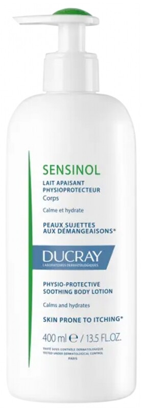Ducray Upokojujúce telové mlieko Sensinol (Physio-Protective Soothing Body Lotion) 400 ml