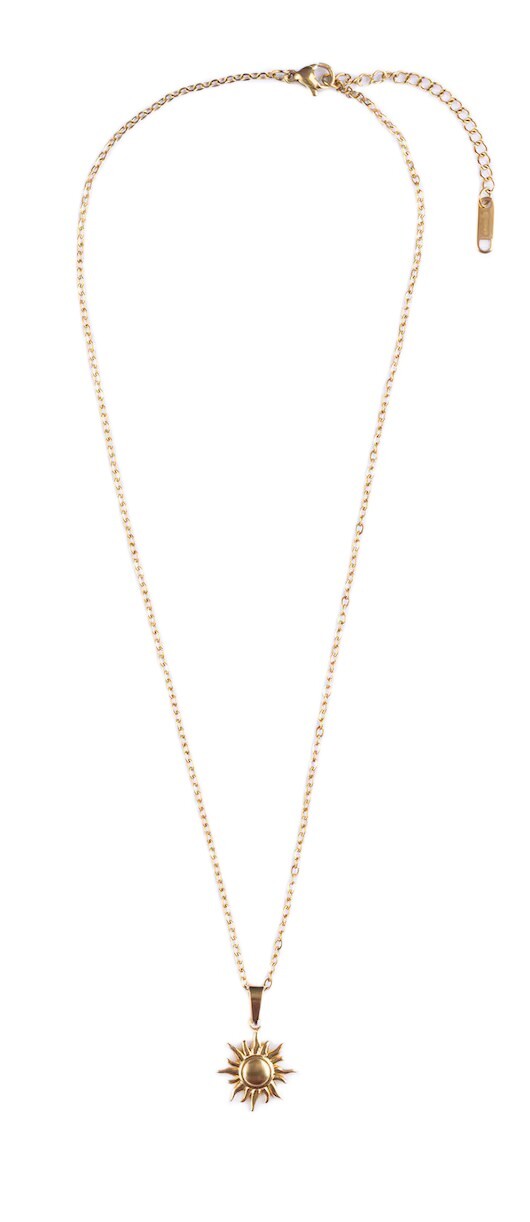 Emily Westwood Slušivý pozlátený náhrdelník Giselith Gold EWN250295G