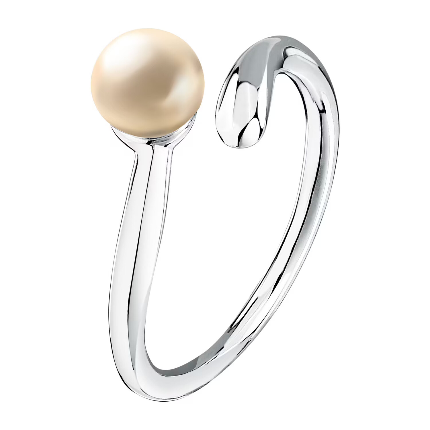 Morellato Strieborný otvorený prsteň pre ženy Perla SXU450 52 mm