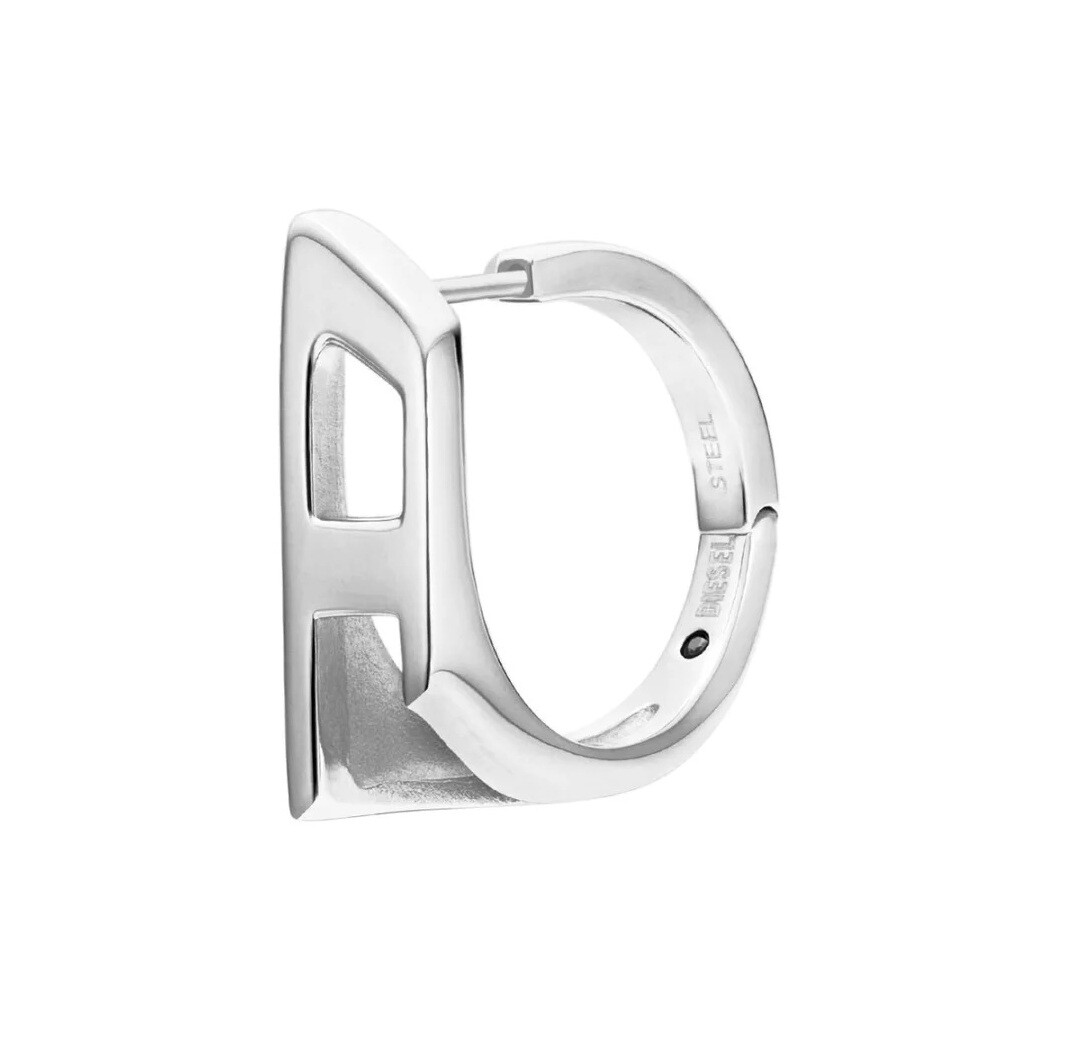 Diesel Fashion oceľová single náušnice DX1637040