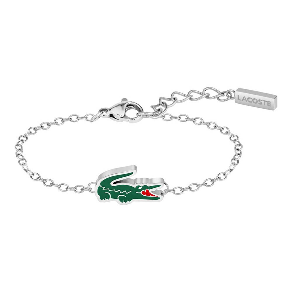 Lacoste Detský fashion náramok z ocele Cutie Croc 2040533