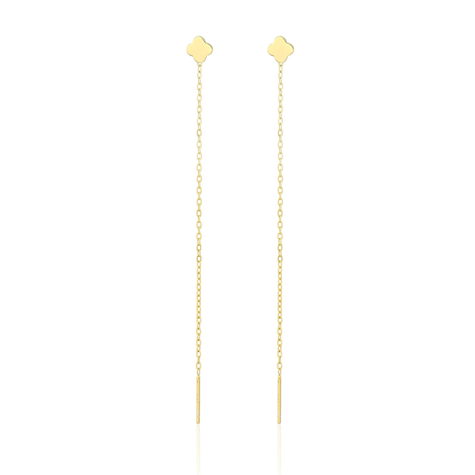 JVD Úchvatné prevliekacie pozlátené náušnice SVLE3367XJ6GO00