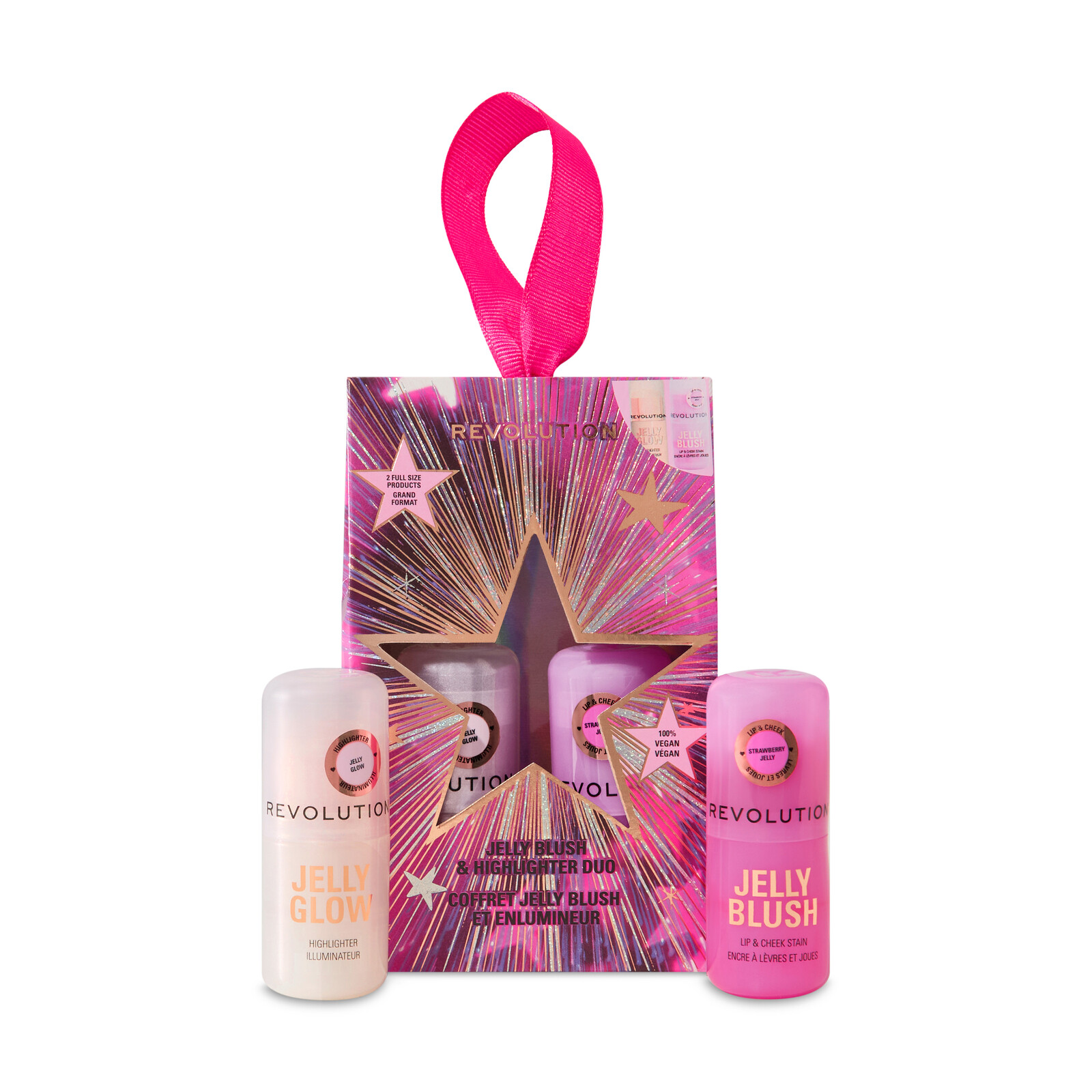 Revolution Darčeková sada Jelly Blush & Highlighter Set