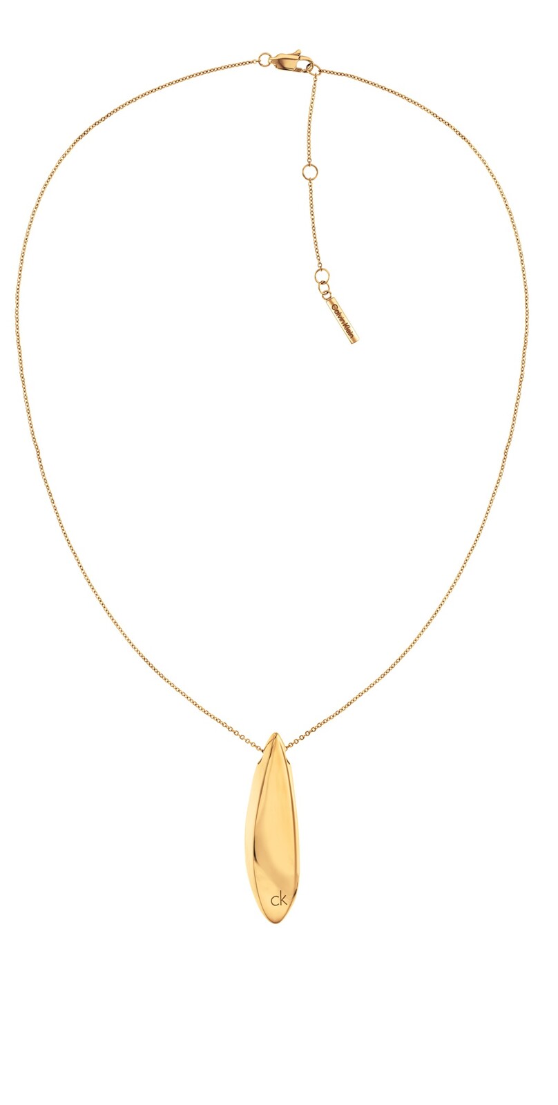 Calvin Klein Elegantný pozlátený náhrdelník pre ženy Sculpted 35000814