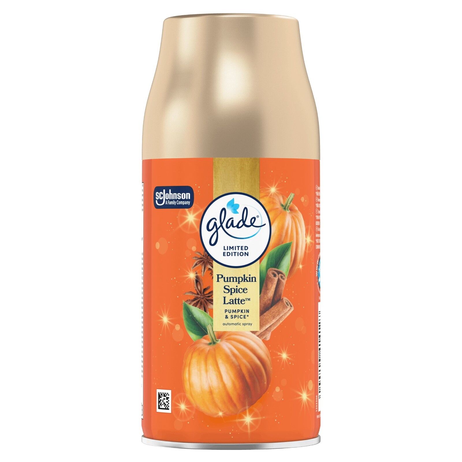 Glade Náplň do automatického osviežovača vzduchu Pumpkin Spice Latte 269 ml
