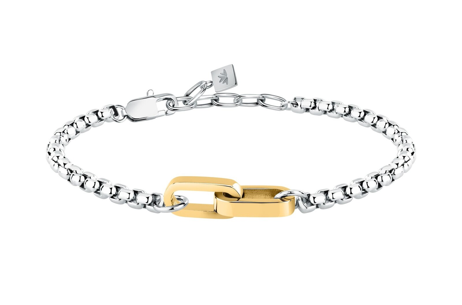 Morellato Minimalistický bicolor náramok pre mužov Motown SABY14