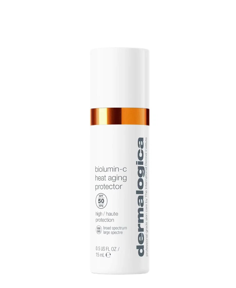 Dermalogica Denný hydratačný krém SPF 50 Biolumin-C Heat Aging Protector (Radiance Moisturizer) 15 ml